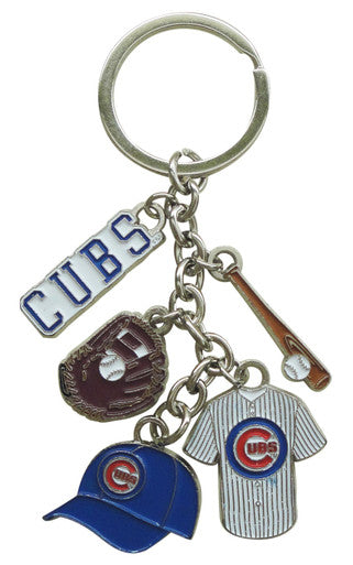 Cubs 5-Dangle Keychain