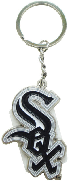 White Sox 3MM Silver Keychain