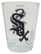 White Sox Clear Shotglasses