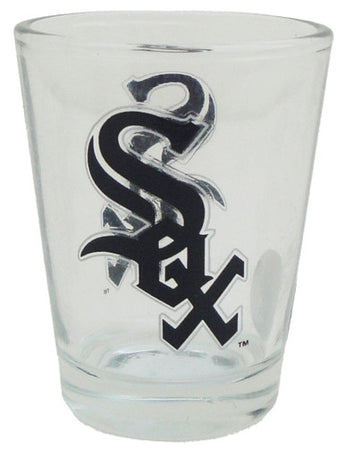 White Sox Clear Shotglasses