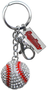 Cleveland Guardians Rhinestone Keychain