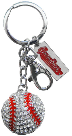 Cleveland Guardians Rhinestone Keychain