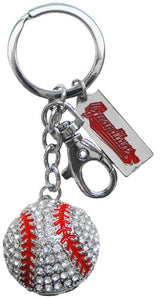 Cleveland Guardians Rhinestone Keychain