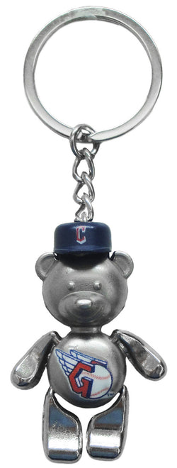 Cleveland Guardians Bear with Hat Keychains