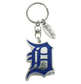 Detroit Tigers D Magic Glitter Keychain