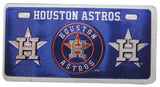 Houston Astros Foil License Plate Magnet