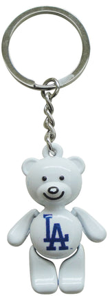 La Dodgers Bear Keychains