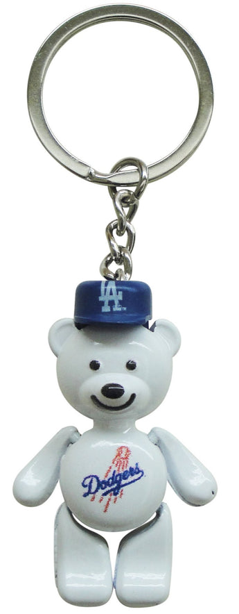 La Dodgers Bear Keychains