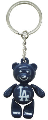La Dodgers Bear Keychains