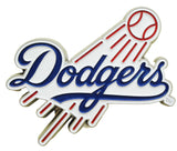 LA Dodgers Ball Pewter Magnet