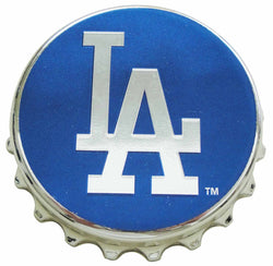 LA Dodgers Blue LA Bottle Opener Magnet