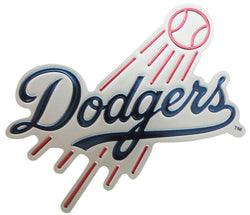 LA Dodgers Ball Foil Magnet