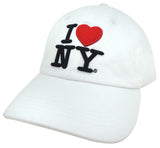White ILNY 6-Panel Hat