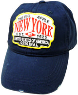 Navy Blue NY United States of America Original Hat - NY06