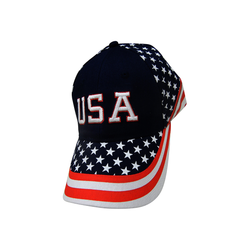 USA Flag Red White & Blue Hat
