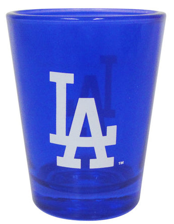 LA Dodgers Blue LA Shotglass