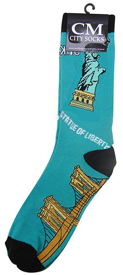 Green Solar-Powered Socks with Bridge Design