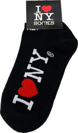 Black Ankle Socks ILNY - Size 9-11