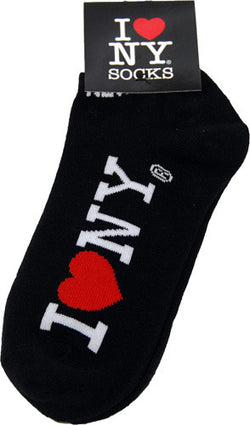 Black Ankle Socks ILNY - Size 9-11
