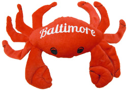 Baltimore Toy Crab Plush Red