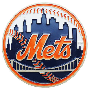 Mets Pewter Magnet