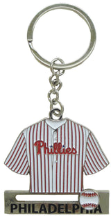 Phillies White Shirt Sliding Keychain