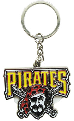 Pittsburgh Pirates 3MM Silver Keychain