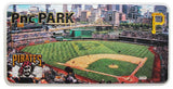 Pittsburgh Pirates Stadium Foil License Plate Magnet