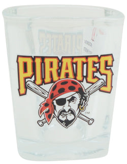 Pittsburgh Pirates Square Shotglass