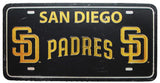 San Diego Padres Foil License Plate Magnet