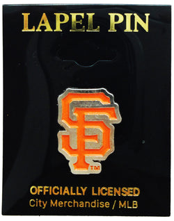 San Francisco Giants Orange SF Lapel Pin