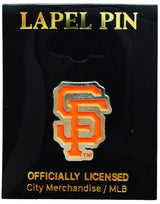 San Francisco Giants Orange SF Lapel Pin