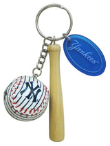 Yankees Baseball Keychain