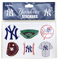 Yankees Stickers 6-Pack