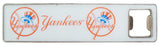 Yankees White/Red Bottle Opener Magnet