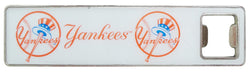 Yankees White/Red Bottle Opener Magnet
