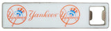 Yankees White/Red Bottle Opener Magnet