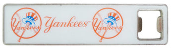 Yankees White/Red Bottle Opener Magnet