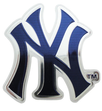 Yankees Foil Magnet NY Blue