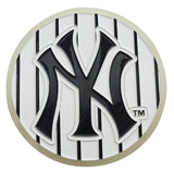 Yankees Pewter Magnet Stripes