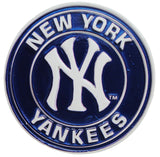 Yankees Poly Magnet Blue NY