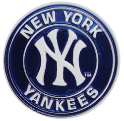 Yankees Poly Magnet Blue NY