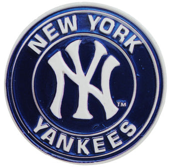 Yankees Poly Magnet Blue NY