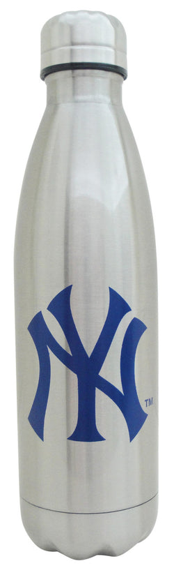 Yankees NY Steel Water Bottle
