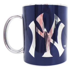 Yankees Circle 11oz Cups With Silver