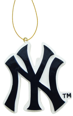 Yankees Blue NY Ornaments