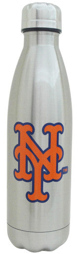 Mets Orange NY Steel Water Bottle