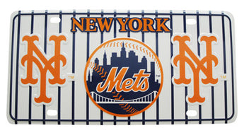 Mets License Plate