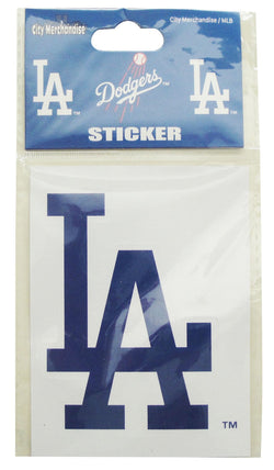 LA Dodgers Blue LA Sticker