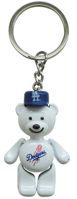 La Dodgers Bear Keychains
